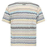 MISSONI PATTERN REGULAR FIT T-SHIRT WHITE