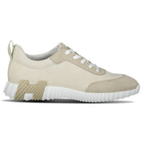 HERMES BOUNCING SNEAKER BEIGE SUEDE / LEATHER