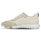 HERMES BOUNCING SNEAKER BEIGE SUEDE / LEATHER