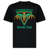 CASABLANCA 'PLAYFUL EAGLE' T-SHIRT BLACK