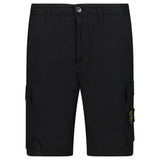 STONE ISLAND BERMUDA SHORTS BLACK