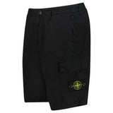 STONE ISLAND BERMUDA SHORTS BLACK