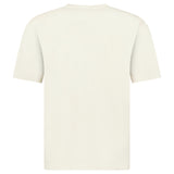 STONE ISLAND LOGO-PATCH POCKET T-SHIRT IVORY