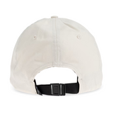 STONE ISLAND BASEBALL CAP IN IVORY WHITE