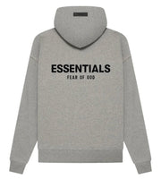FEAR OF GOD ESSENTIALS PULL-OVER HOODIE  DARK OATMEAL HOODIE
