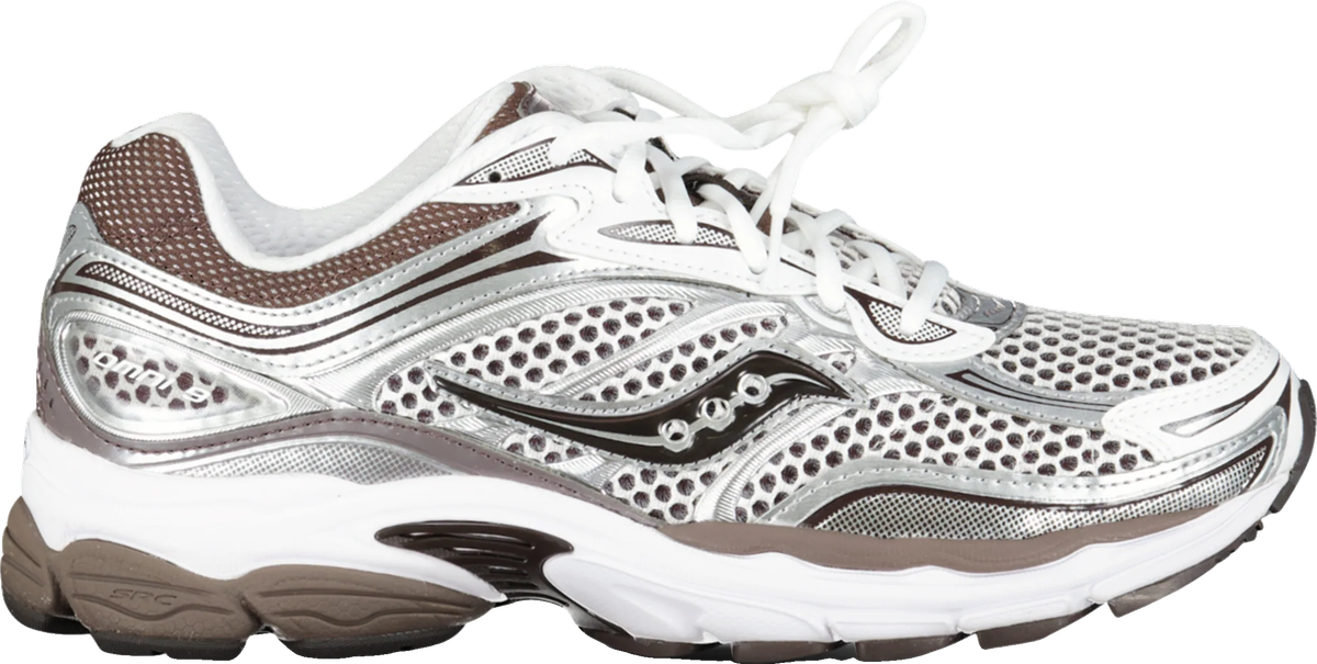 Saucony ProGrid Omni 9 — White / Brown