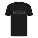 BOSS REFLECTIVE LOGO T - SHIRT BLACK - Boinclo ltd - Outlet Sale Under Retail