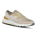 Brunello Cucinelli Leather-Trimmed Knit Sneakers Brown - Boinclo ltd - Outlet Sale Under Retail