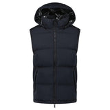BURBERRY TECHNICAL NYLON PUFFER COAT BLACK