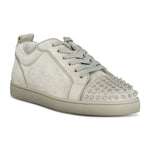 Christian Louboutin 'Junior Spikes' Orlato Sneakers Light Grey - Boinclo ltd