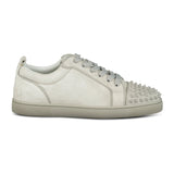 Christian Louboutin 'Junior Spikes' Orlato Sneakers Light Grey - Boinclo ltd