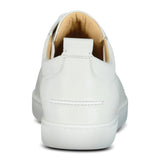 CHRISTIAN LOUBOUTIN LOUIS JUNIOR FLAT WHITE LEATHER TRAINERS