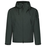 CP COMPANY PRO-TEK PADDED LENS JACKET IN DARK SHADOW
