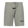 FEAR OF GOD ESSENTIALS COTTON SHORTS DARK OATMEAL