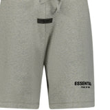 FEAR OF GOD ESSENTIALS COTTON SHORTS DARK OATMEAL