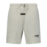 FEAR OF GOD ESSENTIALS COTTON SHORTS LIGHT OATMEAL