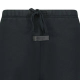FEAR OF GOD ESSENTIALS COTTON SHORTS BLACK