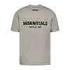 FEAR OF GOD ESSENTIALS CREW NECK DARK OATMEAL GREY T-SHIRT