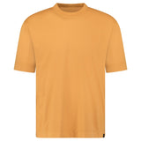 GRAN SASSO COTTON CREWNECK T-SHIRT IN ORANGE