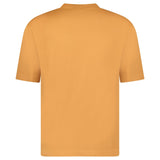 GRAN SASSO COTTON CREWNECK T-SHIRT IN ORANGE