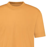 GRAN SASSO COTTON CREWNECK T-SHIRT IN ORANGE