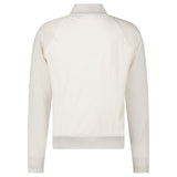 GRAN SASSO FULL ZIP COTTON/ NYLON JACKET IN CREAM