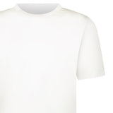 GRAN SASSO SILK CREWNECK T-SHIRT IN IVORY