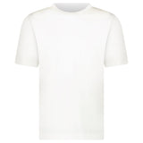 GRAN SASSO SILK CREWNECK T-SHIRT IN IVORY