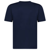 GRAN SASSO PURE COTTON T-SHIRT IN NAVY