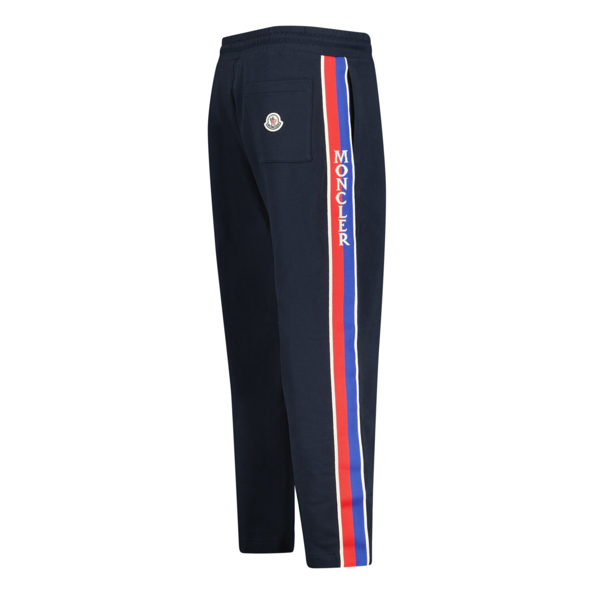 Moncler 'Lungo' Sweatpants Stripe Navy - Boinclo ltd - Outlet Sale Under Retail