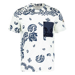 Moncler Paisley Bandana Print T-Shirt - Boinclo ltd - Outlet Sale Under Retail