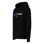 Palm Angels London Sprayed Logo Hooded Sweatshirt Black - Boinclo ltd - Outlet Sale Under Retail