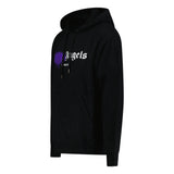 Palm Angels London Sprayed Logo Hooded Sweatshirt Black - Boinclo ltd - Outlet Sale Under Retail