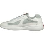 Prada Americas Cup Mesh Trainers White - Boinclo ltd