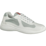 Prada Americas Cup Mesh Trainers White - Boinclo ltd
