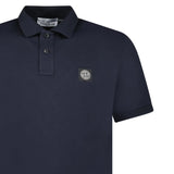 STONE ISLAND COMPASS LOGO POLO NAVY