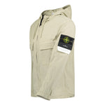 Stone Island Micro Twill Full Zip Hooded Jacket Beige - Boinclo ltd - Outlet Sale Under Retail