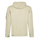 Stone Island Micro Twill Full Zip Hooded Jacket Beige - Boinclo ltd - Outlet Sale Under Retail