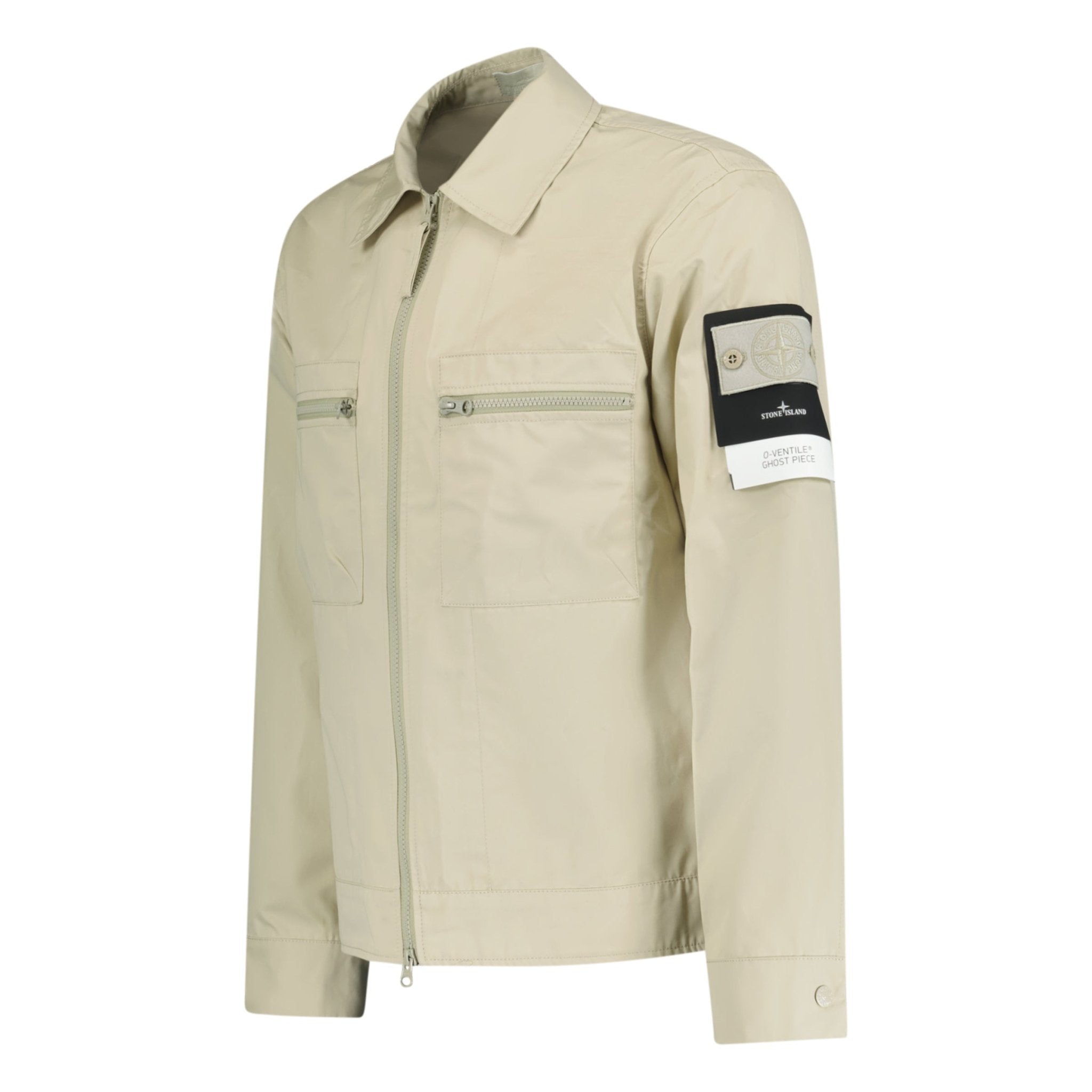 Stone Island O-Ventile Ghost Piece Jacket Beige - Boinclo ltd - Outlet Sale Under Retail