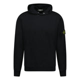 Stone Island ‘OLD’ Treatment Hooded Sweatshirt in Black - Boinclo ltd - Outlet Sale Under Retail