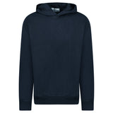 STONE ISLAND 'OLD' TREATMENT HOODED SWEATSHIRT NAVY
