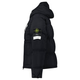 STONE ISLAND DOWN MATTE RIPSTOP CORDURA® ADVANCED FABRIC PARKA IN BLACK