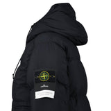 STONE ISLAND DOWN MATTE RIPSTOP CORDURA® ADVANCED FABRIC PARKA IN BLACK