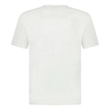 STONE ISLAND LOGO PATCH COTTON T-SHIRT WHITE