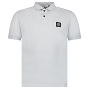 STONE ISLAND COMPASS LOGO POLO SKY BLUE