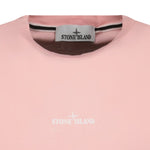 Stone Island Digital Compass Print Logo T-Shirt Pink - Boinclo ltd Outlet Sale
