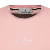 Stone Island Digital Compass Print Logo T-Shirt Pink - Boinclo ltd Outlet Sale