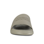 Alexander McQueen Logo Embedded Rubber Slides Grey - Boinclo ltd