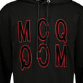 Alexander McQueen Velvet MCQ Black Hoodie - Boinclo ltd