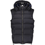 Burberry 'Basford' Detachable Sleeve Hooded Down Jacket Black - Boinclo ltd